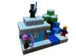 Магнітний конструктор Minecraft 110 деталей "Будинок із льоду та снігу" - Зображення 3
