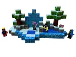 Магнітний конструктор Minecraft 144 деталей "Криниця снігового будинку" - Зображення 8