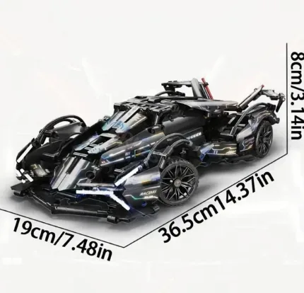 Конструктор «Спорткар RC» – гоночна модель з електродвигуном та радіокеруванням  ️