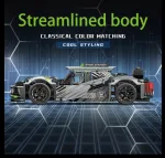 Конструктор «Технологічний Суперкар RC» – 1203 деталі, масштаб 1:14, радіокерування - Зображення 5
