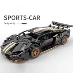 Конструктор «Lamborghini Black-Gold» – 1259 деталей, масштаб 1:14, радіокерування - Зображення 2