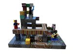Магнітний конструктор Майнкрафт для дітей, 224 магнітні блоки Minecraft - Зображення 5