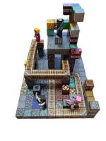 Магнітний конструктор Майнкрафт для дітей, 224 магнітні блоки Minecraft - Зображення 3
