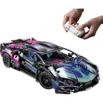 ️ Конструктор «Lamborghini Cyberpunk» – 1314 деталей, маштаб 1:14, радіокерування