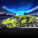 ️ Конструктор «Lamborghini Green» – 1094 деталей, 1:14, радіокерування, підсвітка автомобіля - Зображення 3
