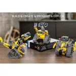 Конструктор iM.Master 8039 Yellow Wall-E – Трансформер 3 в 1 на радіокеруванні - Зображення 2