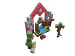 Магнітний конструктор Minecraft  100 деталей Гірський струмок 3 фігурки Майнкрафт - Зображення 5