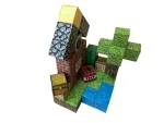 Магнітний конструктор Minecraft  48 деталей Маленький Дім 1 фігурка Майнкрафт - Зображення 4