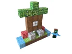 Магнітний конструктор Minecraft  48 деталей Дім біля струмка 1 фігурка Майнкрафт