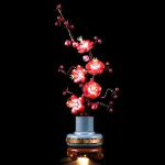 Конструктор “Сливовий цвіт” (Plum Blossom) — 327 деталей, вазон-декор для дому в крафтовій упаковці - Зображення 5
