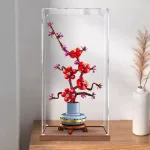 Конструктор “Сливовий цвіт” (Plum Blossom) — 327 деталей, вазон-декор для дому в крафтовій упаковці - Зображення 4