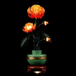 Конструктор в стилі LEGO Botanicals "Хризантема" 278 деталей для осіннього декору інтер'єру в крафтовій упаковці - Зображення 8