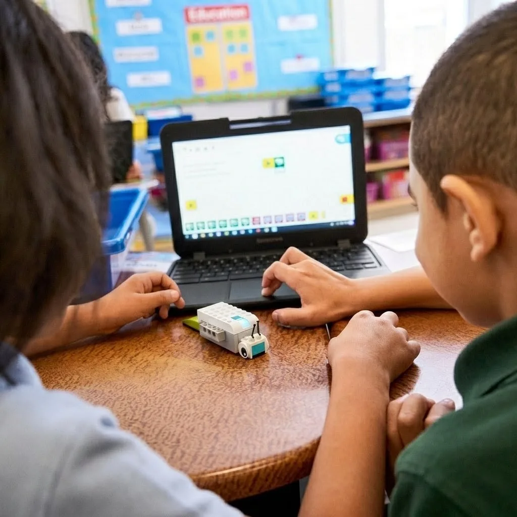 Колективне програмування смарт-моделі WeDo 2.0 Education у навчальному класі