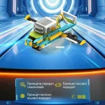 Схема механізмів літака з конструктора STEM Logic: принципи пасової, колісно-осьової передачі та роботи шестерень