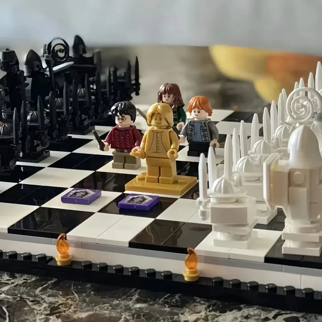 Конструктор Волшебные шахматы Harry Potter, совместимый с известными брендами, 876 элементов — изображение 5