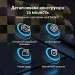 Характеристики конструктора Cool Blue деталі серії Technic якісний ABS-пластик та інерційний механізм