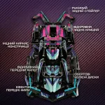 Огляд функцій конструктора Lamborghini: рухомий спойлер, капот, що відкривається, та ефектні передні фари