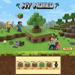 Магнітний конструктор Острів Скай за мотивами Minecraft 64 деталей - Зображення 2