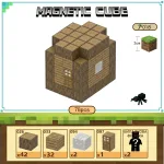 Магнітний конструктор за мотивами Minecraft Лісова хатина (78 деталей) - Зображення 2