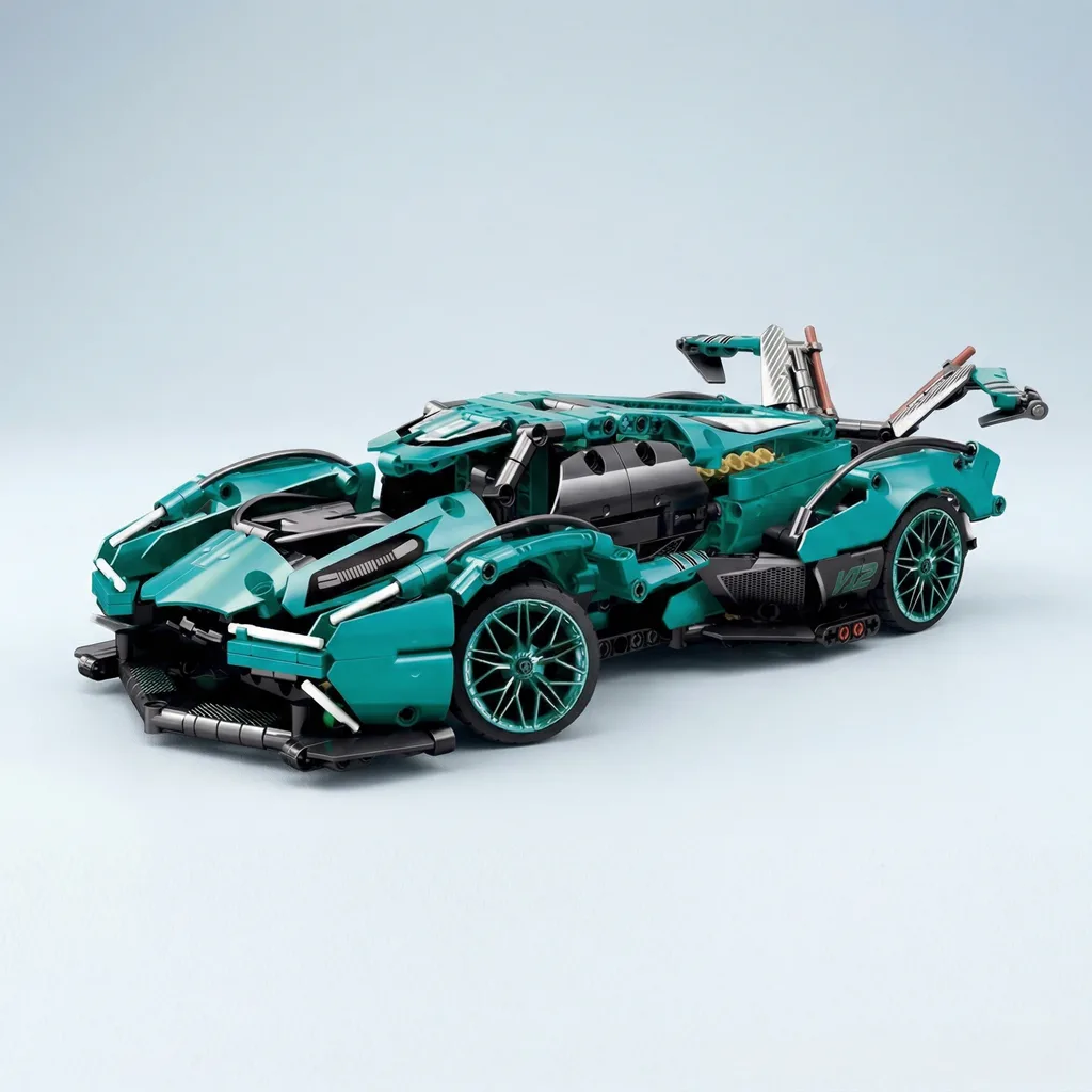 Конструктор Lamborghini на радіокеруванні з підсвічуванням на 1148+ деталей, головне фото