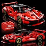 Великий конструктор Ferrari на 1000 деталей червоний гоночний автомобіль Технік