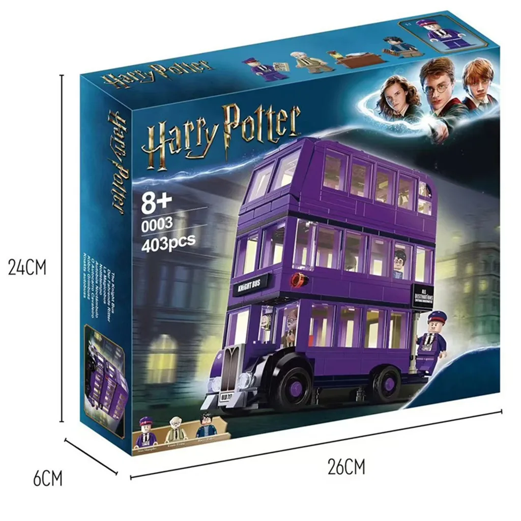 Конструктор Автобус «Нічний лицар» за мотивами Harry Potter, 403 деталі - Зображення 3