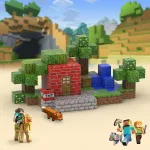 Магнітний конструктор Червоний будинок у саду за мотивами Minecraft 108 деталей - Зображення 2