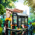 Конструктор Зоокнигарня з підсвіткою • 640 деталей • 6+