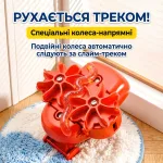 Спеціальні подвійні колеса-напрямні машинки для автоматичного слідування за слайм-треком
