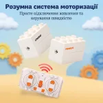 Розумна система моторизації для STEAM-конструктора 50-в-1: блоки живлення та двигуна з пультом дистанційного керування